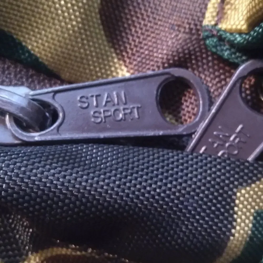 Vintage Stansport Camouflage Camo Bravo Day Pack Backpack